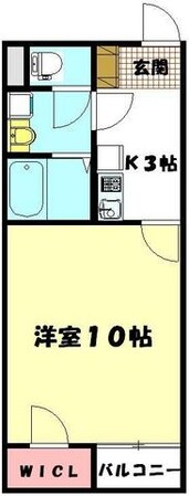 レオネクストクラージュ日進の物件間取画像